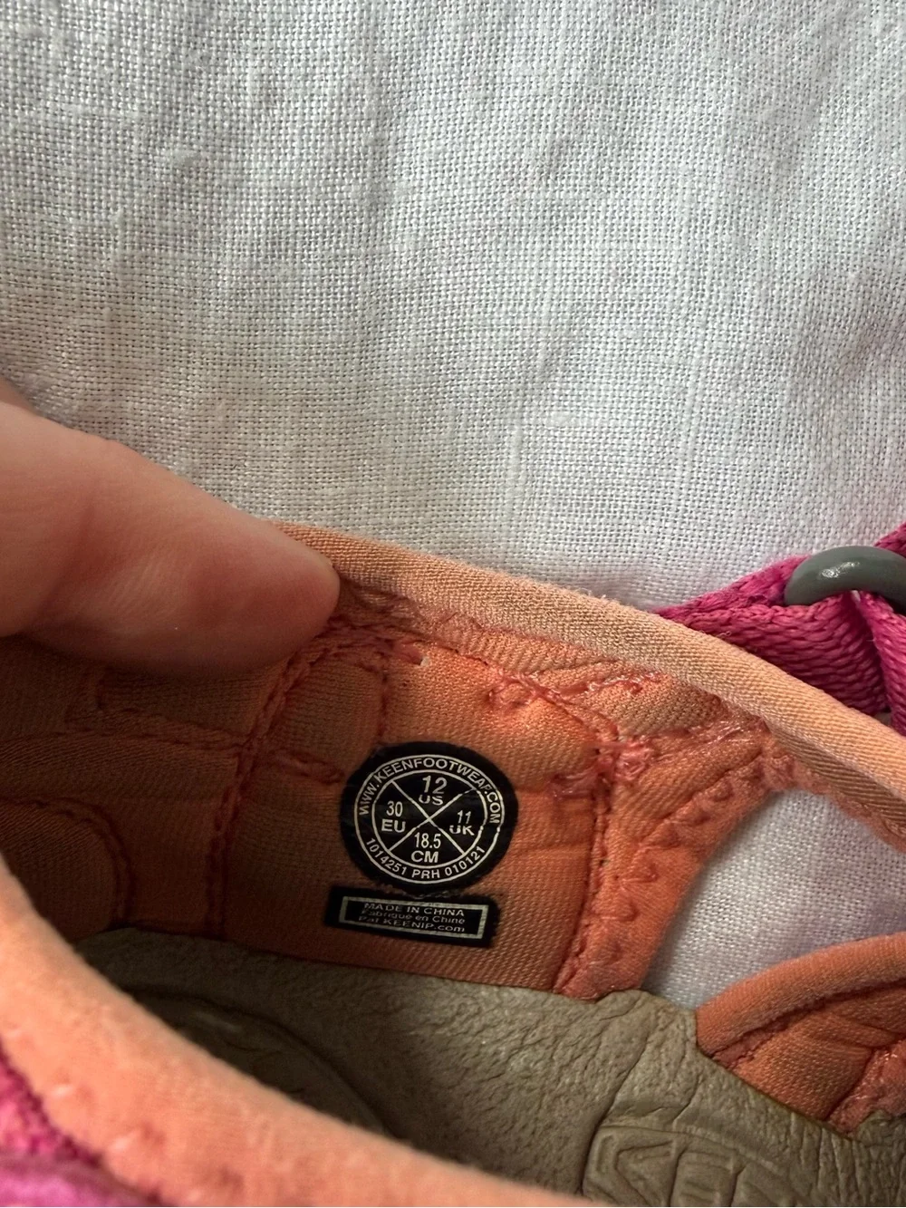 Keen Newport H2 Sandal Water Shoe Pink Orange Size 12